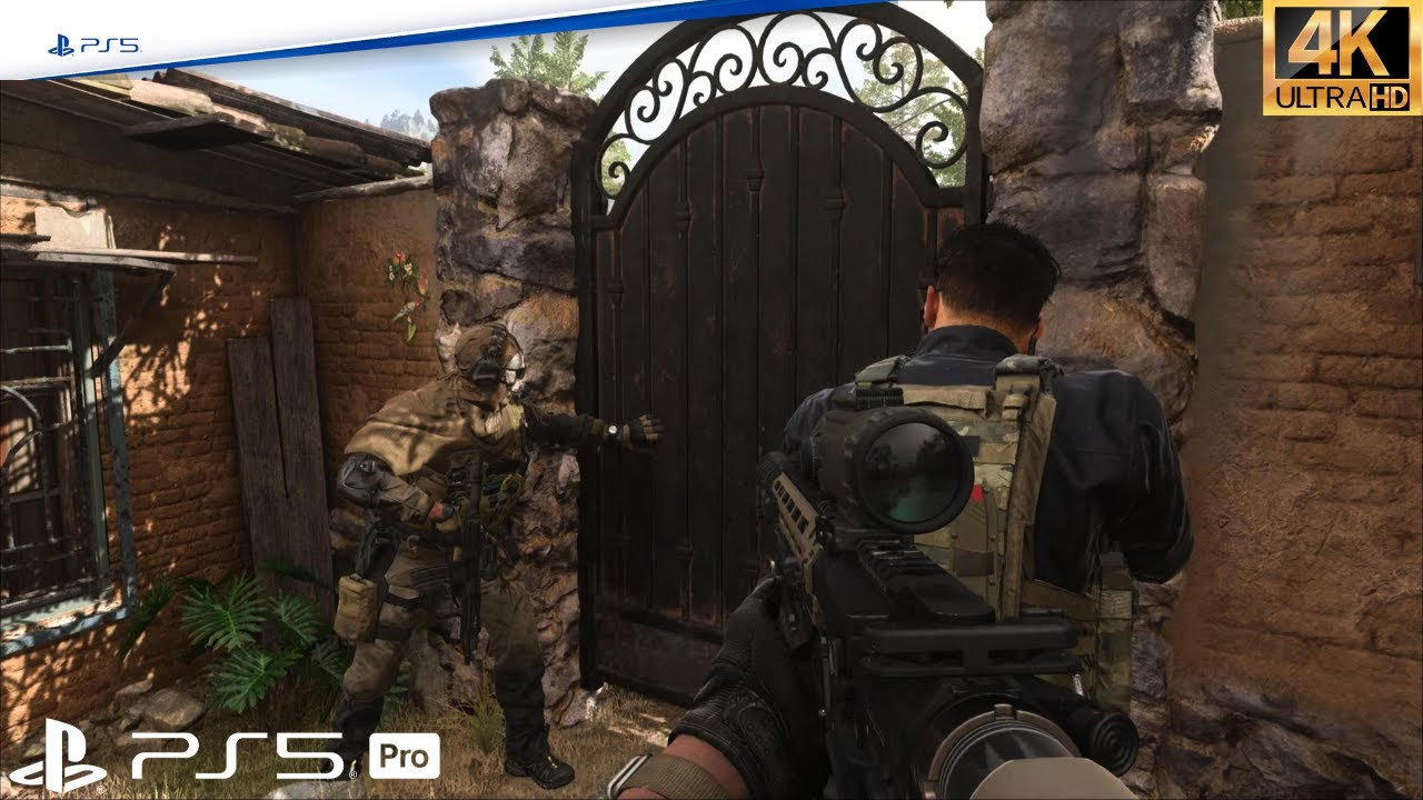 Полное прохождение миссии Call Of Duty Modern Warfare 2022 (Защита картеля) | PS5 PRO ULTRA 4K 60fps