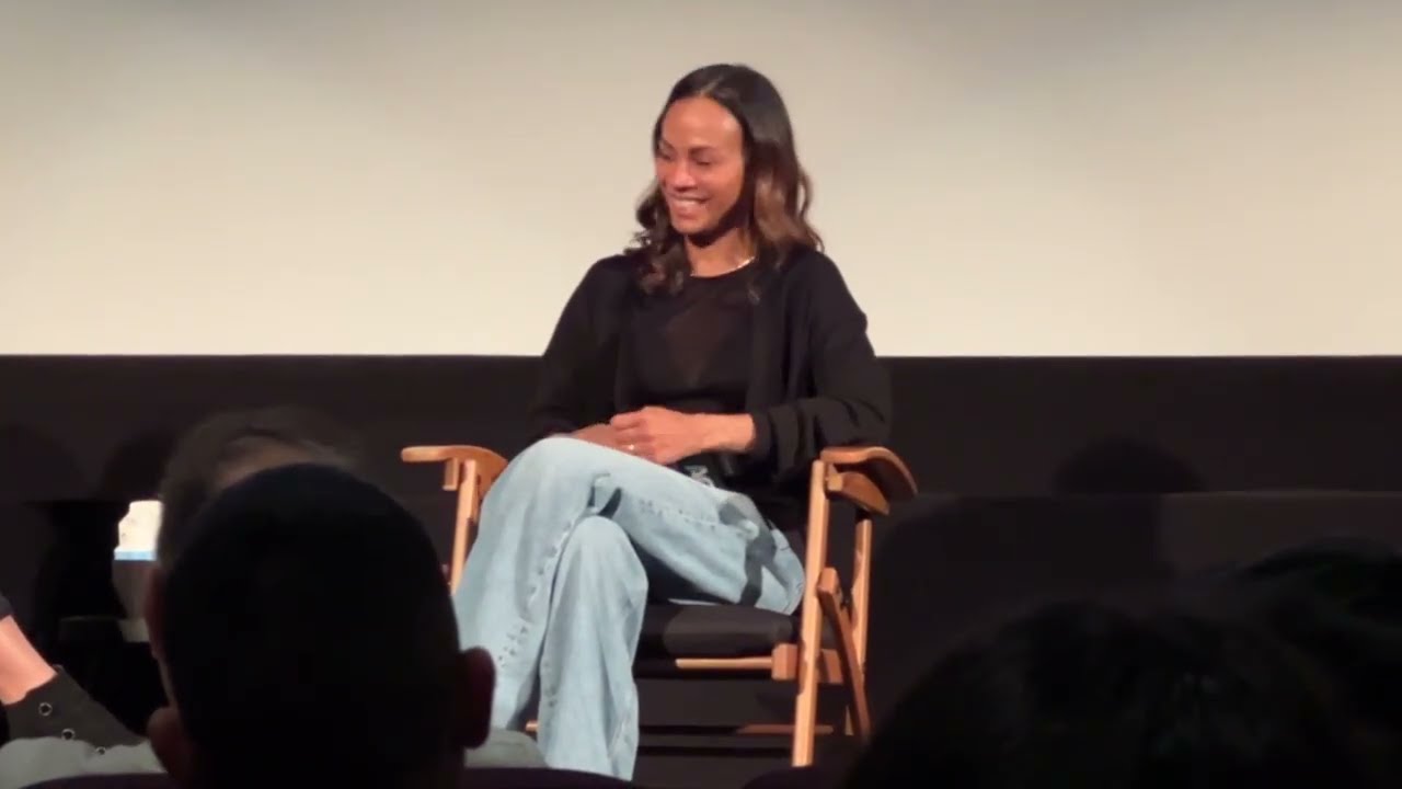 2025.02.05 EMILIA PÉREZ Q&A with Zoe Saldaña (Aero)