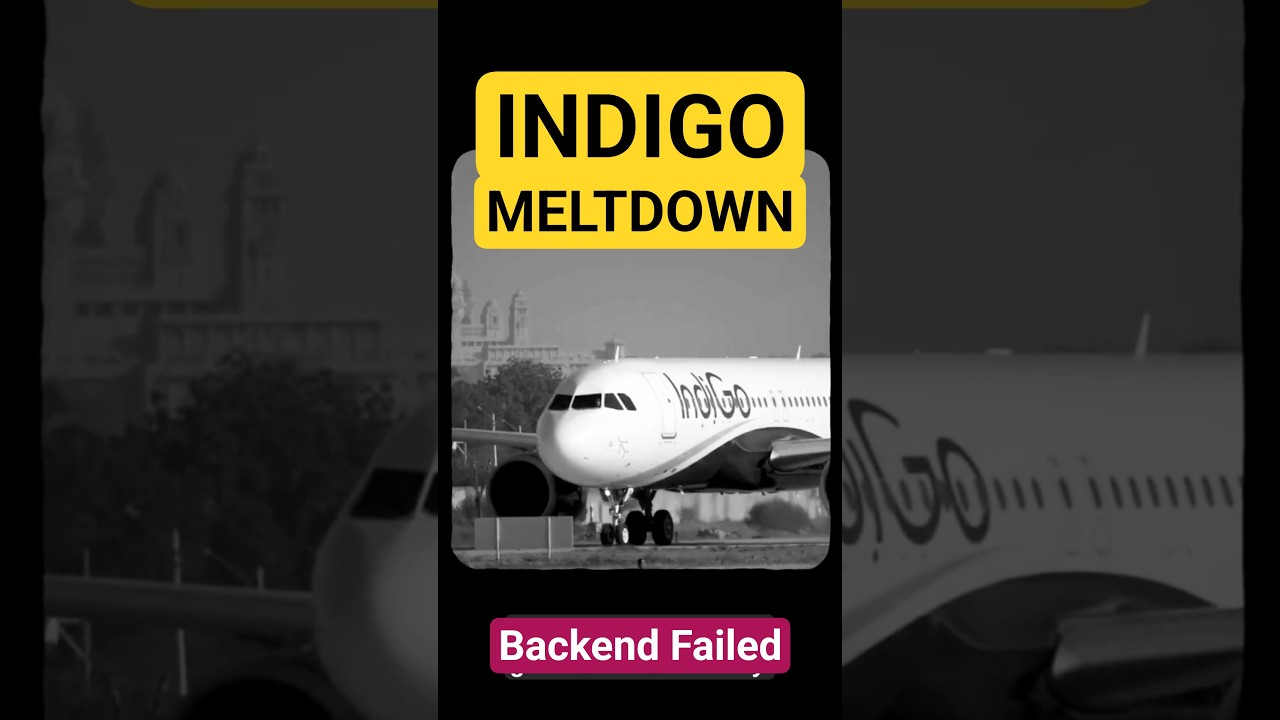 Фиаско IndiGo: реальный сбой в работе внутренних систем | Одна ошибка &rarr; 200 потерянных рейсов #in...