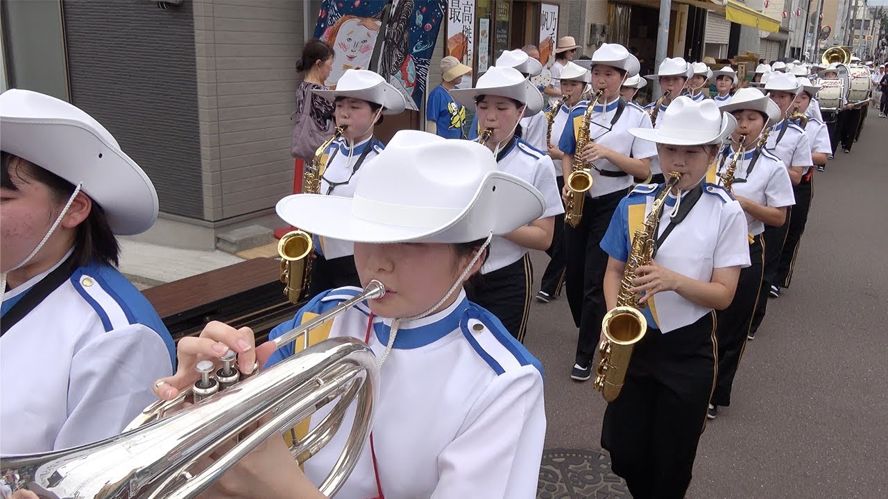 2019.07.27 精華女子高等学校吹奏楽部／第31回みのしま夏まつり