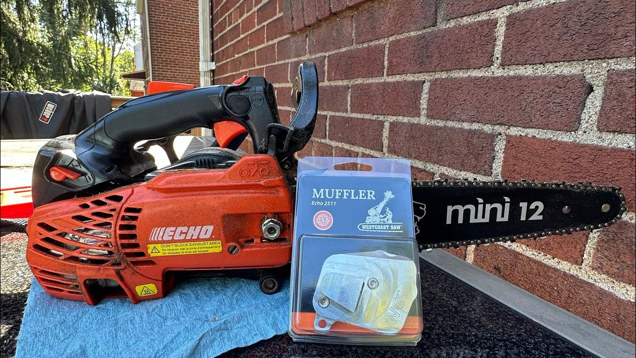 Echo 2511T West Coast Saw Muffler mod