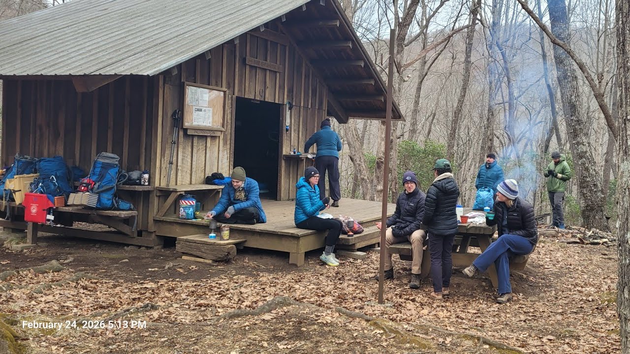 A.T. Thru-hike 2026 Day 7 Unicoi to Deep Gap Shelter 