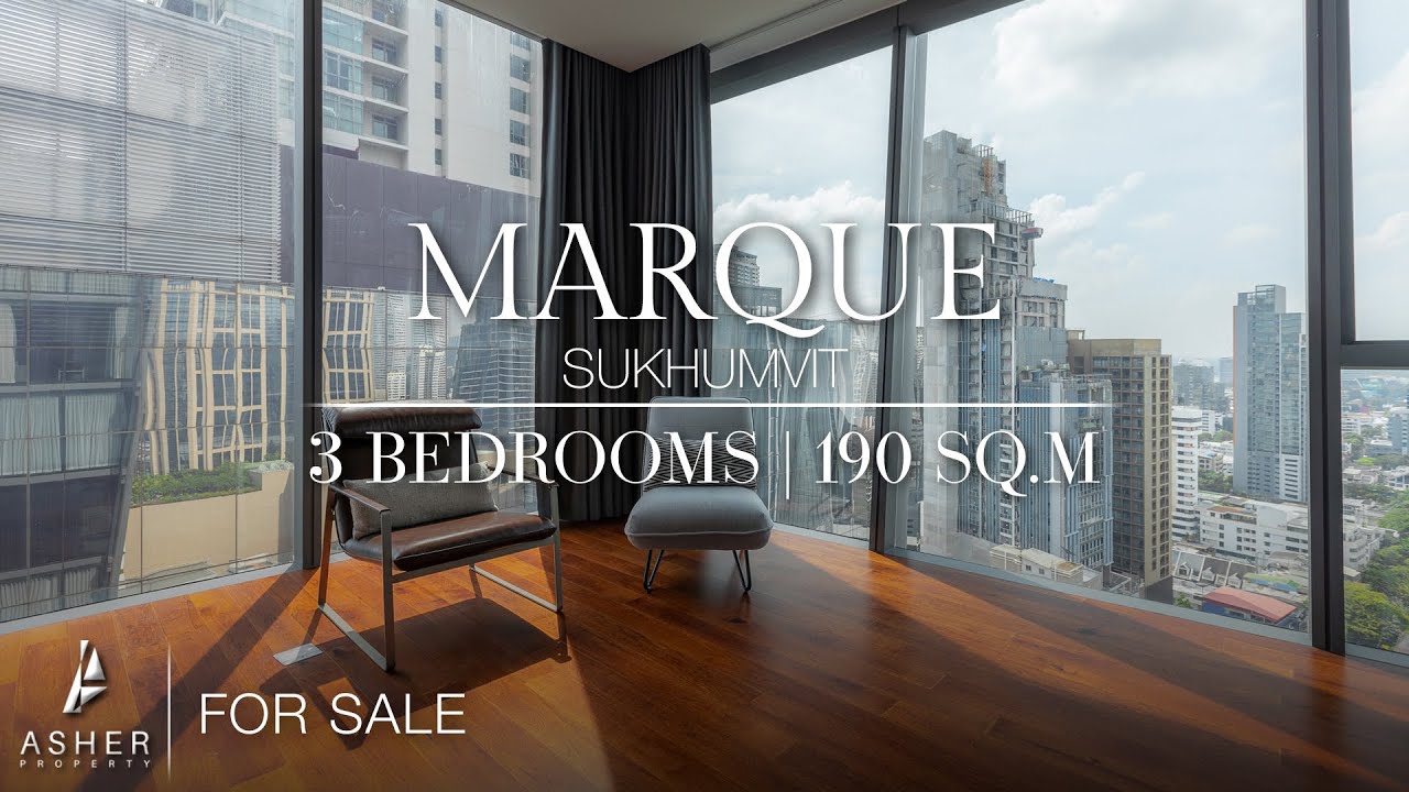 Marque Sukhumvit | 3 Bedrooms | 190 sq.m. | Available for SALE