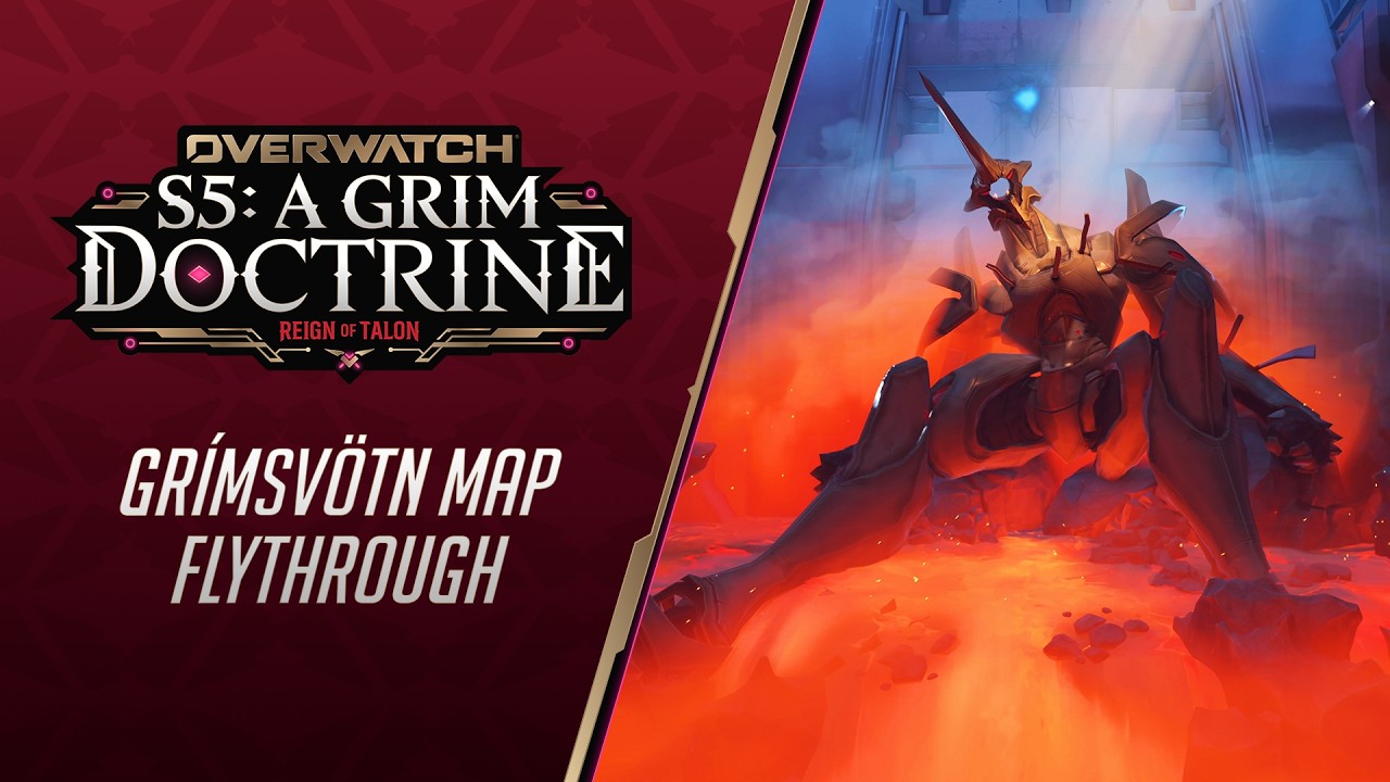 Watchpoint: Gr&iacute;msv&ouml;tn | New Map Flythrough | Overwatch