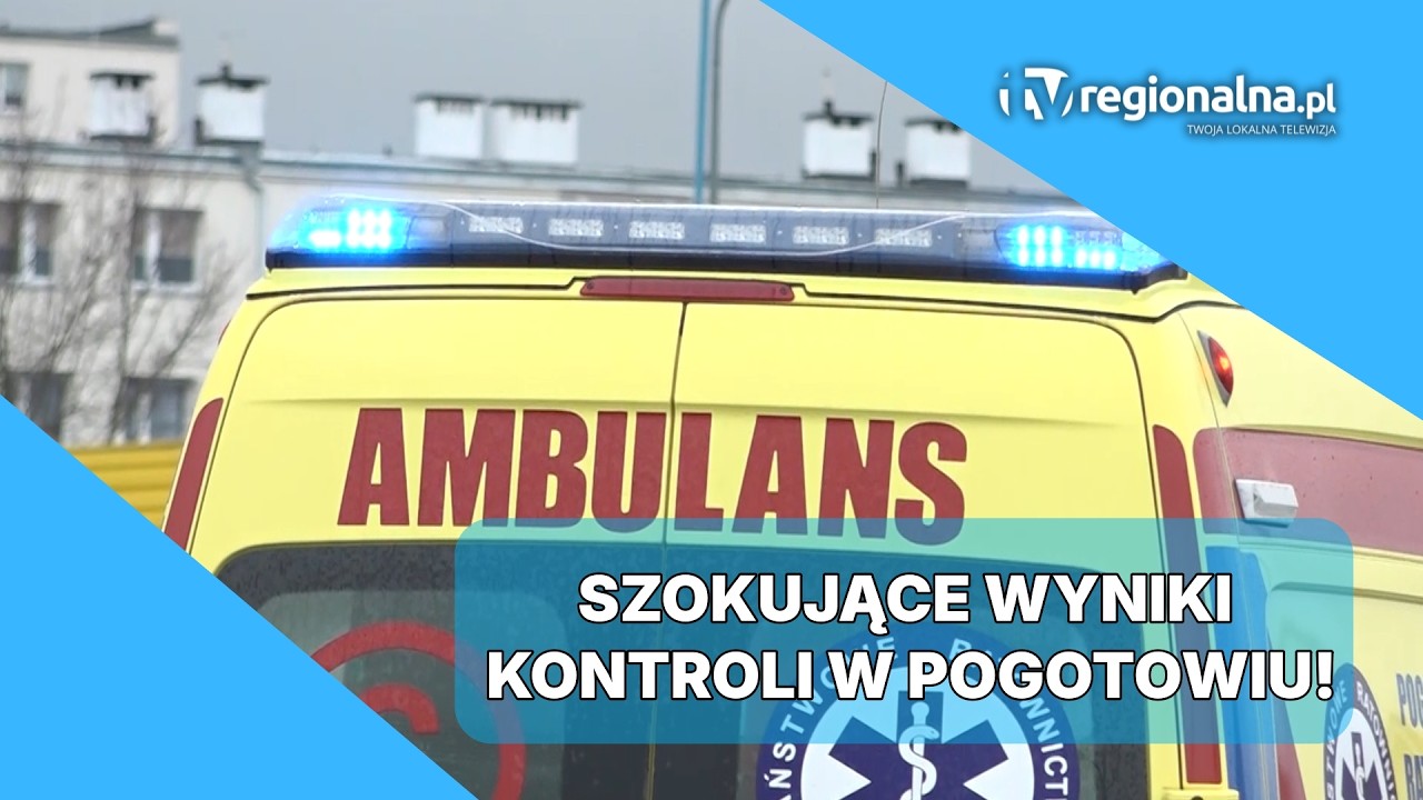 Lubin. Ratownicy medyczni pod wpływem amfetaminy!
