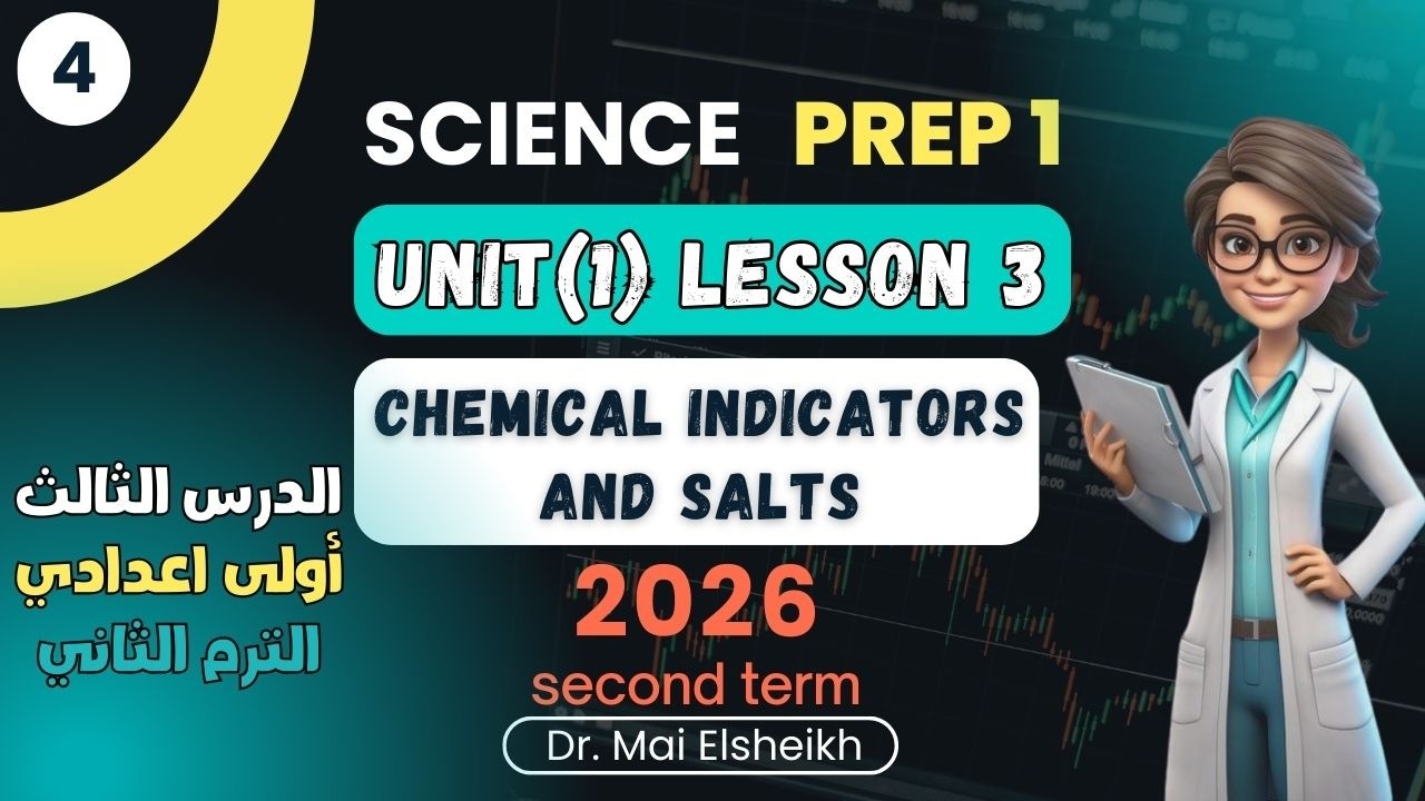 SCIENCE | PREP 1 | Chemical Indicators and Salts | UNIT 1 LESSON 3 | part 1 | SECOND TERM 2026