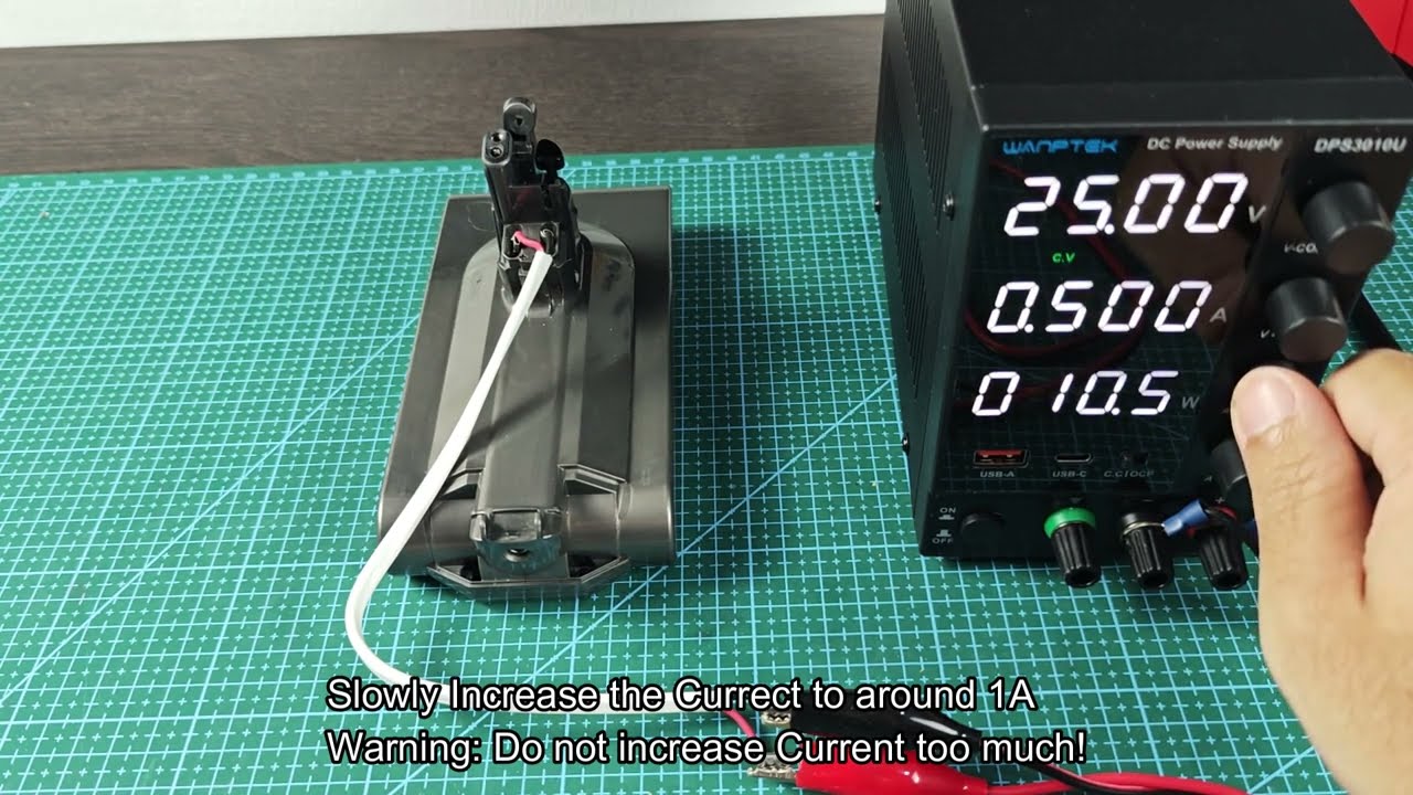 Reset Dyson Vacuum Battery Not Charging No Light - Charger or Battery Fault?
