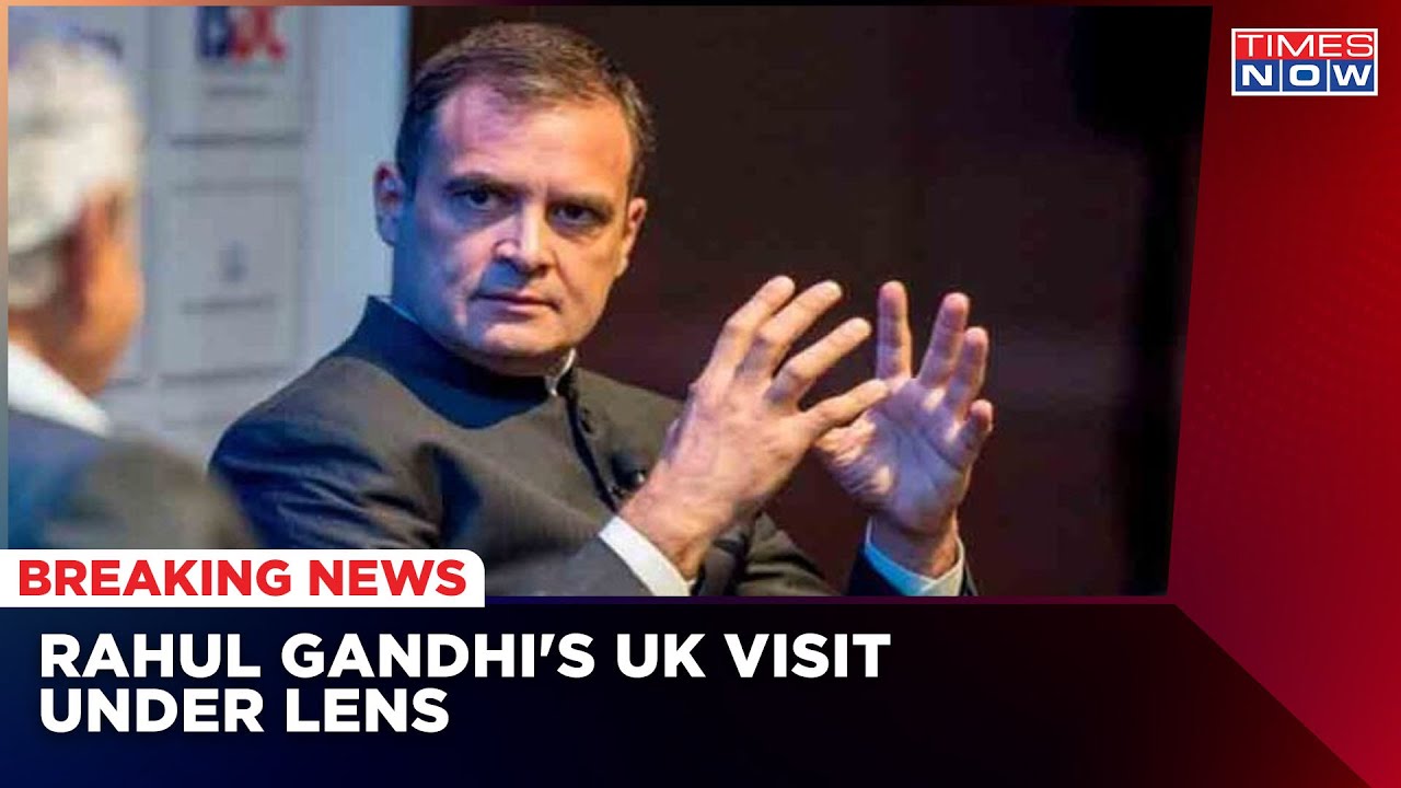Rahul Did Not Seek Centre's Approval On His London Visit, BJP slams Congress | English News