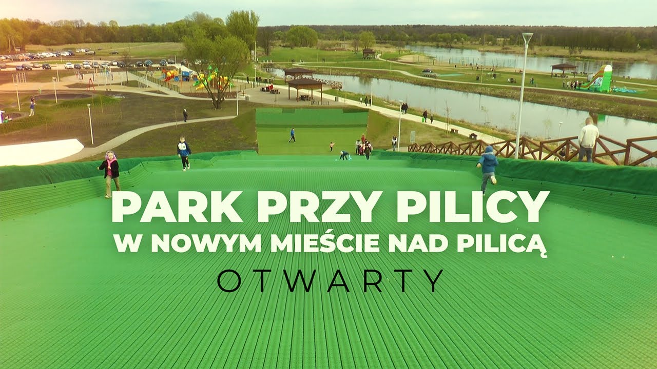 Park przy Pilicy w Nowym Mieście nad Pilicą otwarty