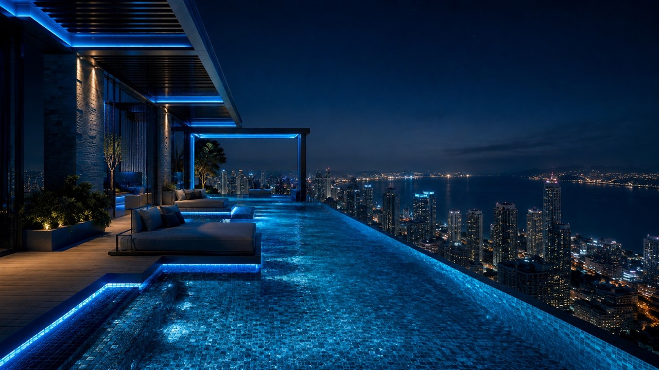 Luxury Rooftop Lounge Music 2026 | Ambient Sounds for Ambient Sounds for Relaxation & Serenity