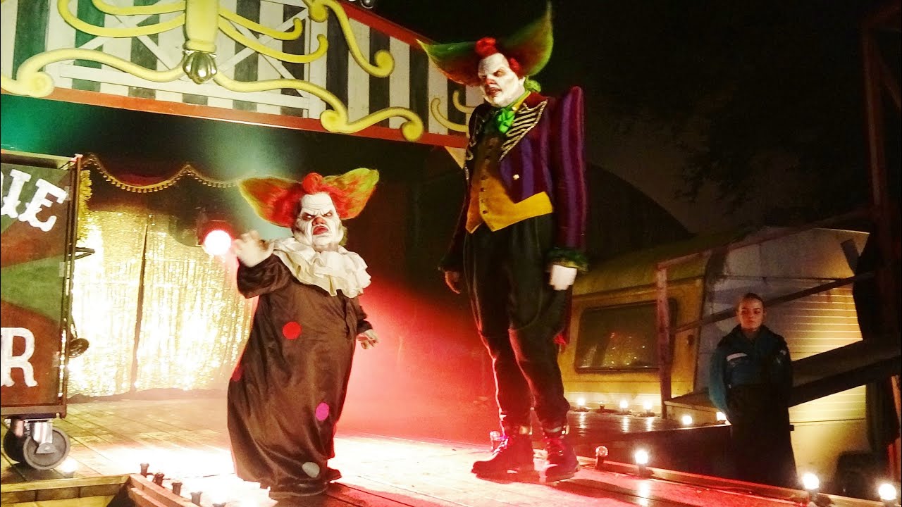 Ed & Eddie De Clown Festival Of Freaks Halloween Fright Nights 2023