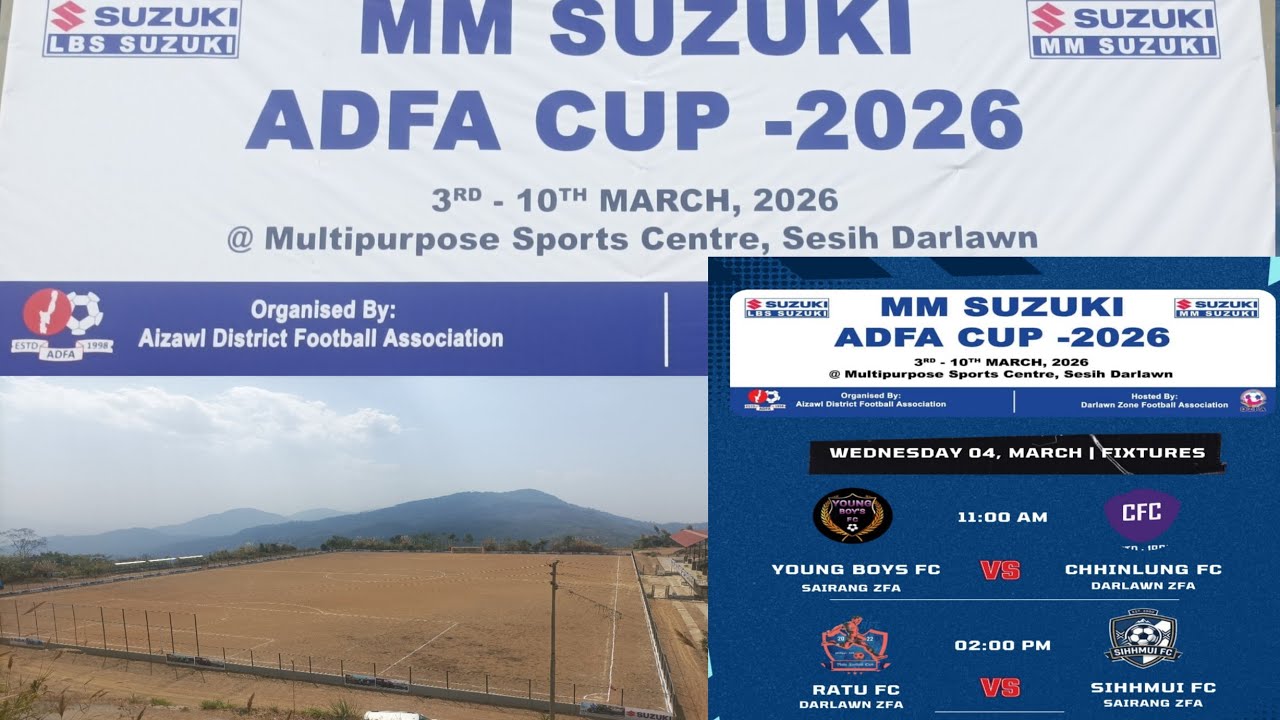 RUTU FC Vs SIHHMUI FC || ADFA CUP - 2026 || MM SUZUKI