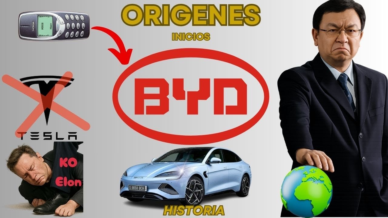 De BATERIAS a COCHES PREMIUM /// Historia BYD Como NUNCA te la han contado!!!