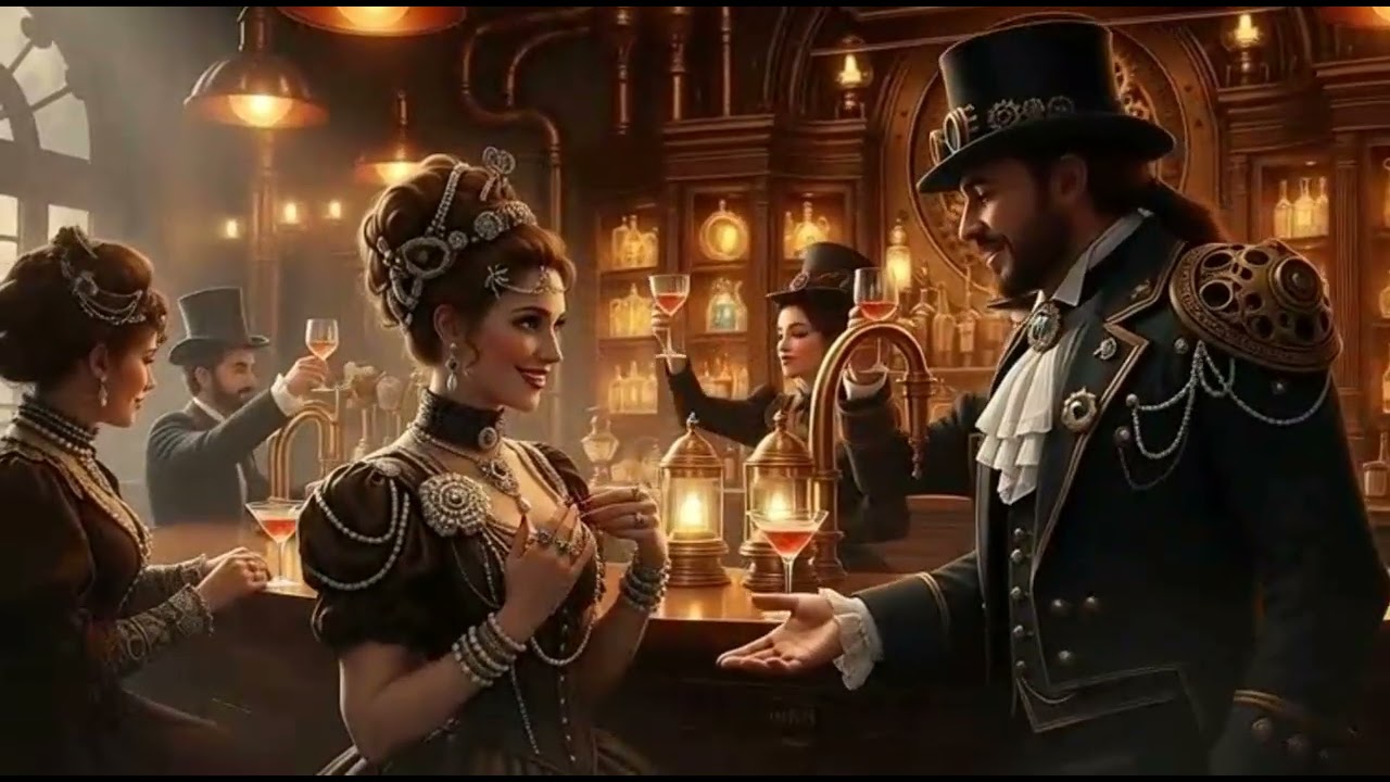 Hyper Realistic Luxure Steampunk dreamworld of gold pearl and diamant intresting impressive unique