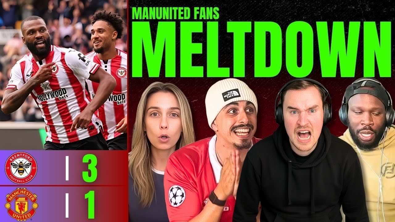 Man United Fans MELTDOWN 🤬 Reactions to Brentford 3-1 Man United | Premier League Fan Reactions