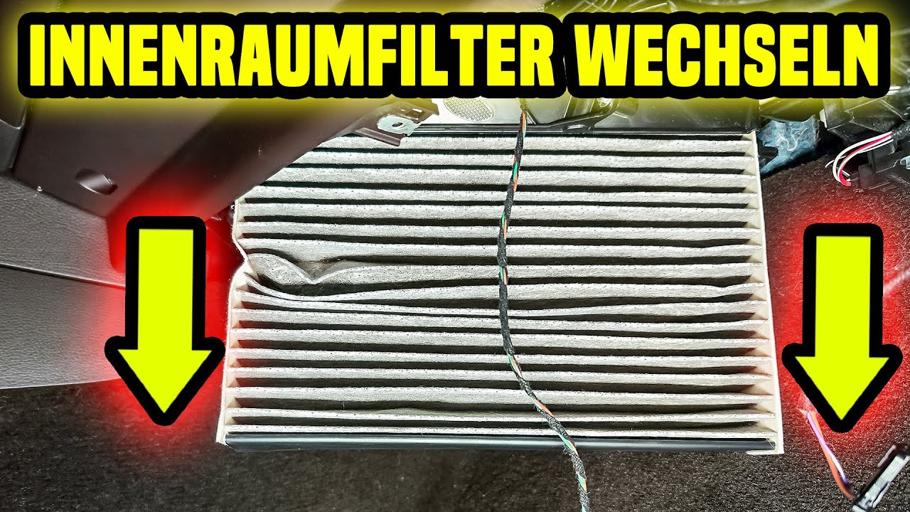 VW Touareg 7P Innenraumfilter Wechseln