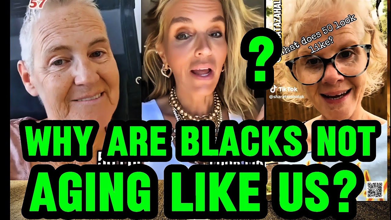 White people are STEAMED UP over Black people  not AGING faster like them| 50year challenge REALITY.