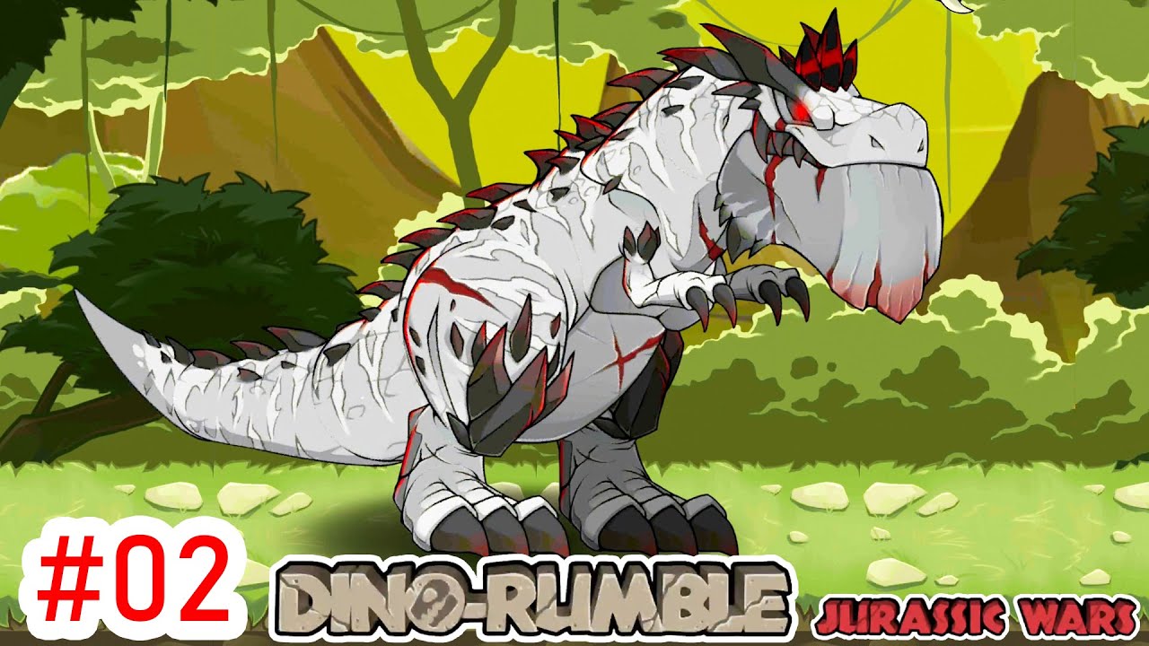 DINO RUMBLE - JURASSIC WARS E02: DOMINATOR T-REX, CARNOTAURUS, DILOPHOSAURUS, RAPTOR - DKG 231123