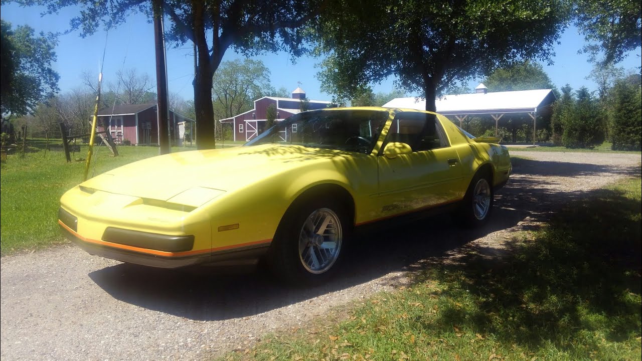 1988 Yellow Gold Formula 350 effects of a locked up smog pump