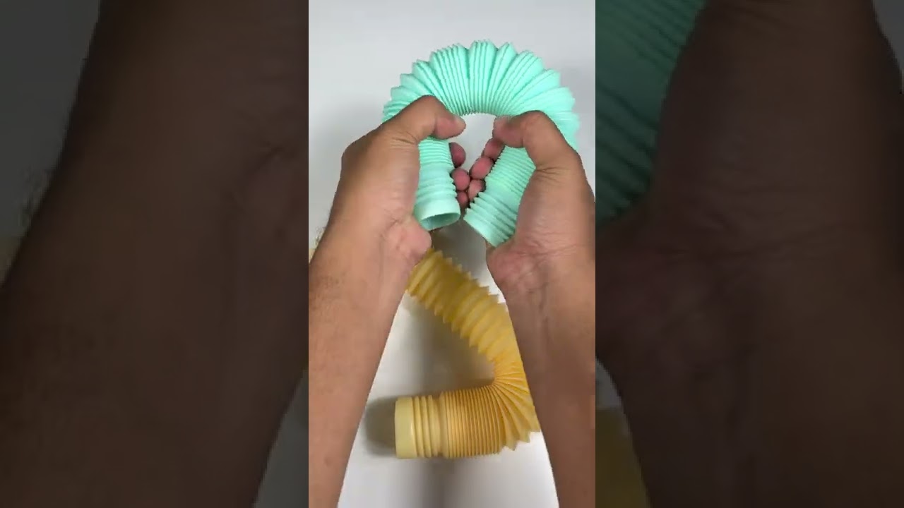 #Viral 😎 SATISFYING TUBES POP, FIDGET TOY #SHORTS #1015