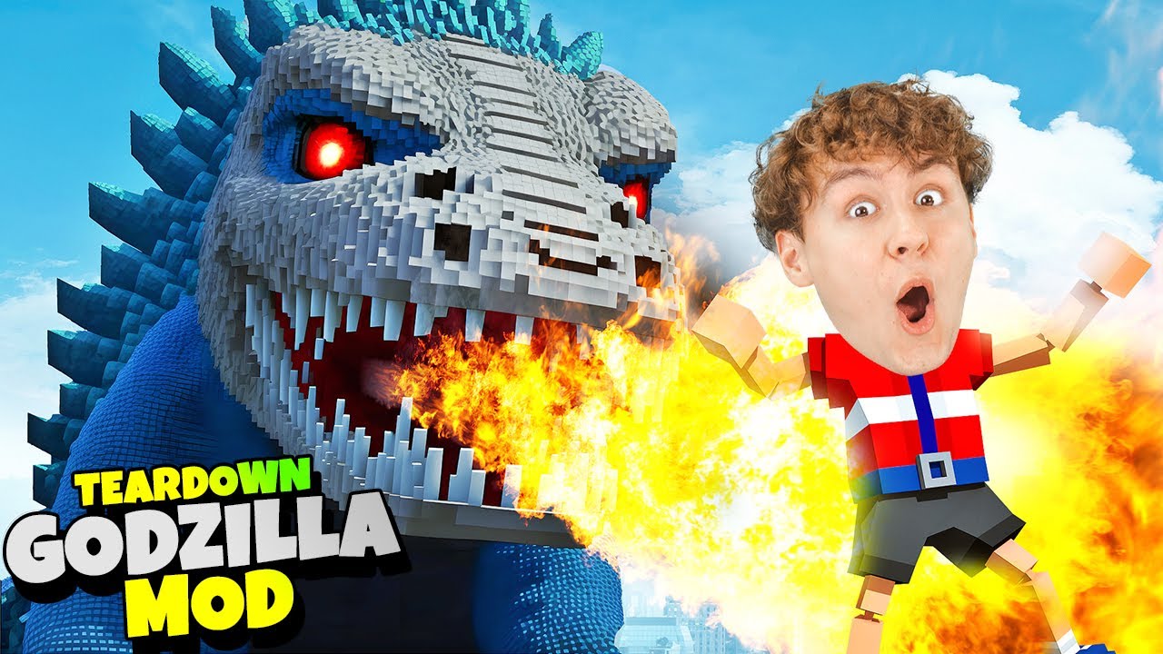 GODZILLA ZERSTÖRT die GANZE WELT?! - Teardown Mods