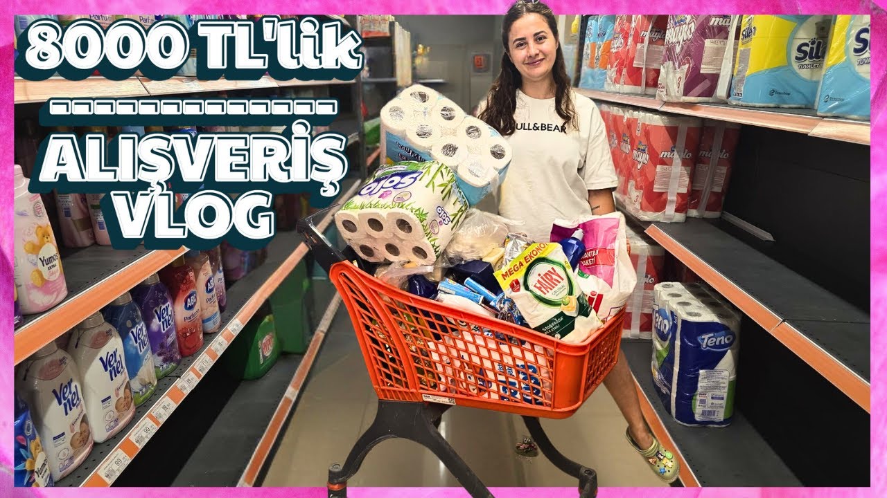Başdaşı Talan Ettik🤩 8000 TL'lik Anne Evine Alışveriş😌 Kocamla 1 Günlük Kavuşma❤️