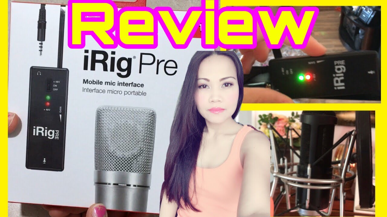 REVIEW of iREG Pre USB Pre-amp for iPhone iPad iPods