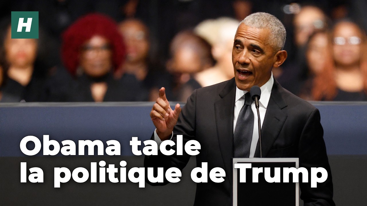Dans une rare prise de parole, Obama s’en prend à l’administration Trump