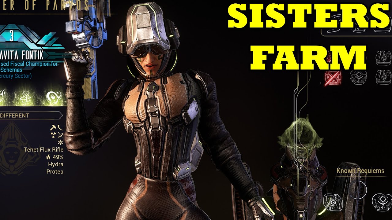 Farming Sister Of Parvos Tenet Weapons & Ephemeras | Warframe