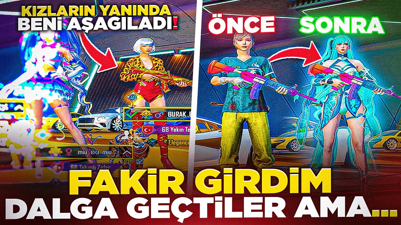 FAKİRİM DİYE DALGA GEÇEN ADAMA 100 YILIN AYARINI VERDİM 🥵 | Pubg Mobile