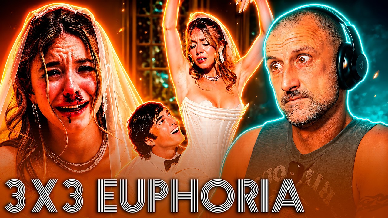 RECOVERING ADDICT смотрит 3 сезон сериала &laquo;Эйфория&raquo; (E3)