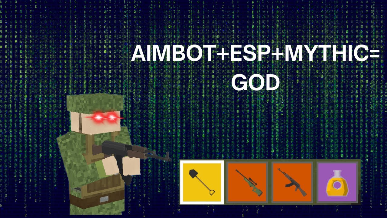 Trolling in Voxiom.io with Mythic weapons. Hack Showcase: Aimbot, ESP, Freecam, Xray, and more