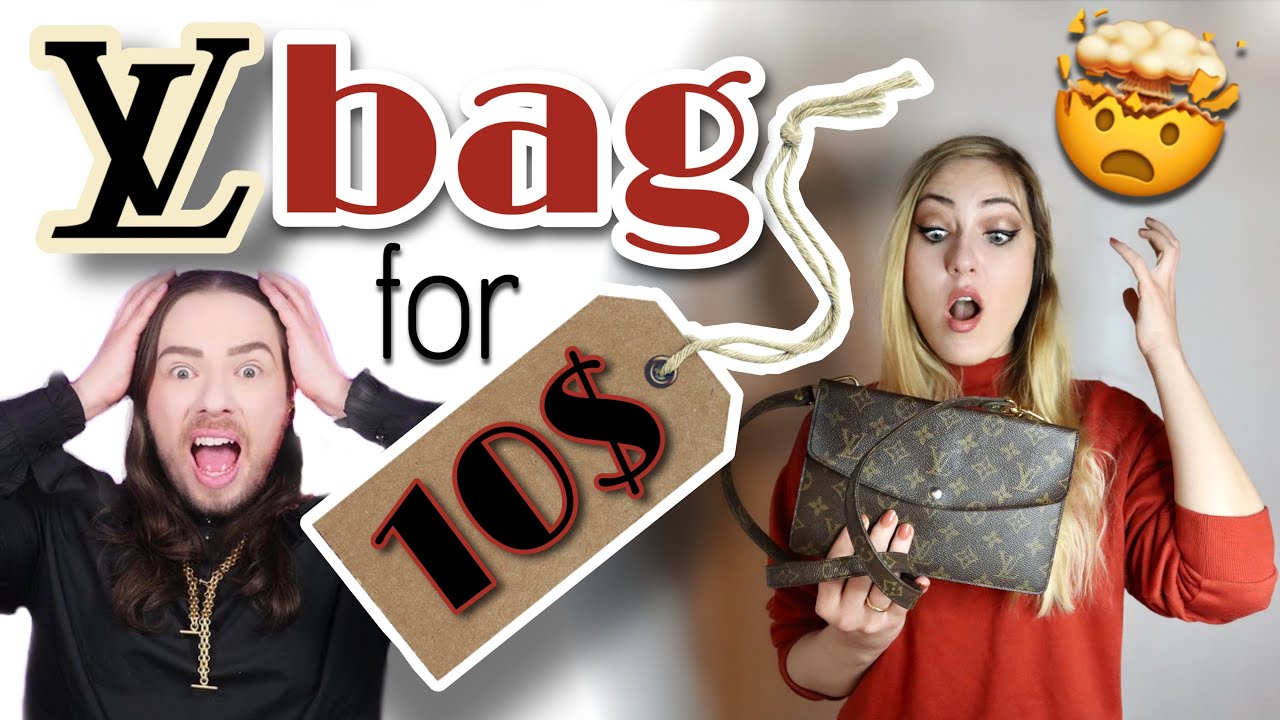 My CHEAPEST luxury bag | Super Dacob TAG & Storytime | Louis Vuitton vintage Double Rabat handbag