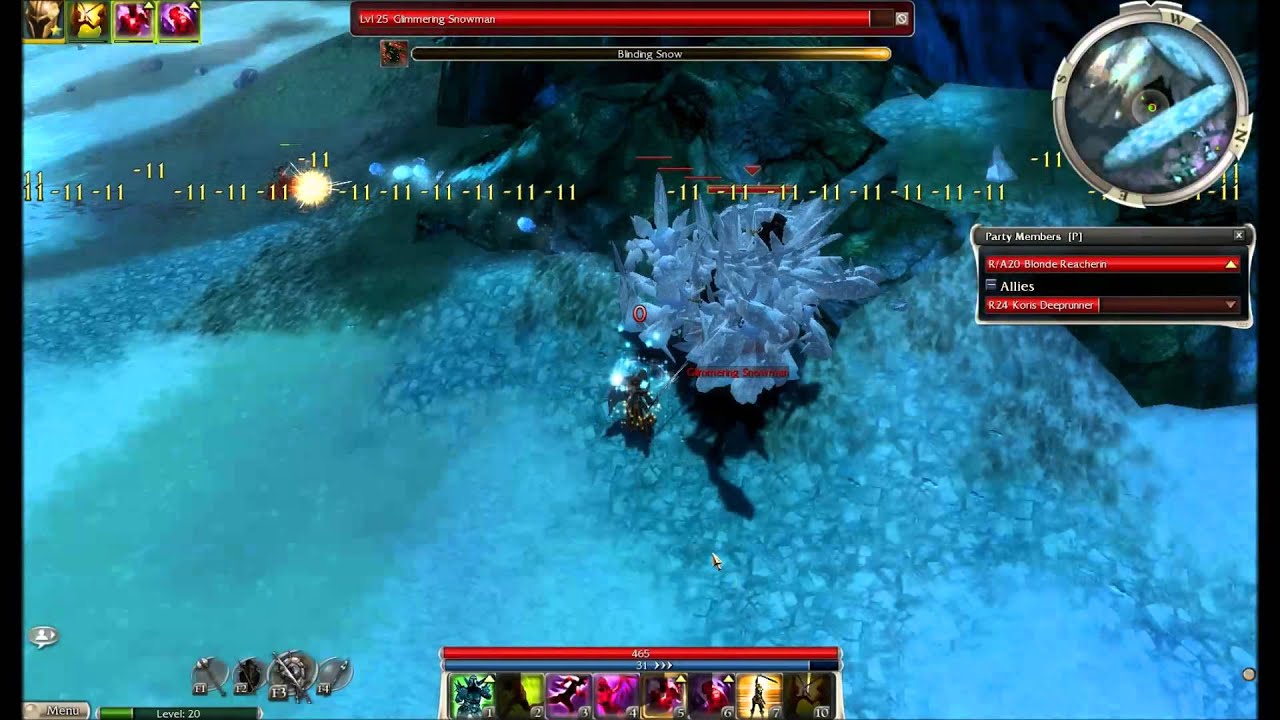 LGiT - Guild Wars Farming - Snowmen