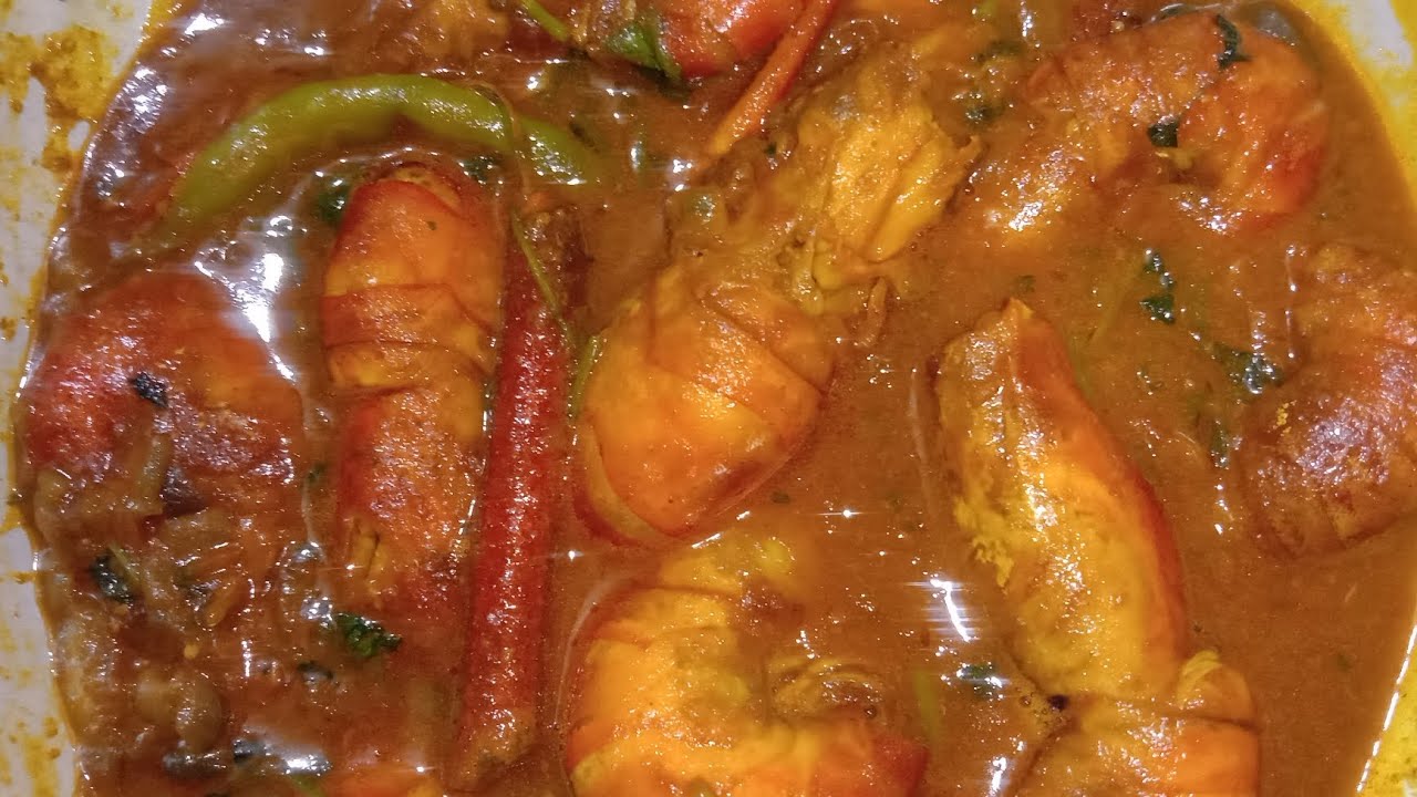 দারুন স্বাদের চিংড়ি মাছ ভুনা রেসিপি 🥘🥘
