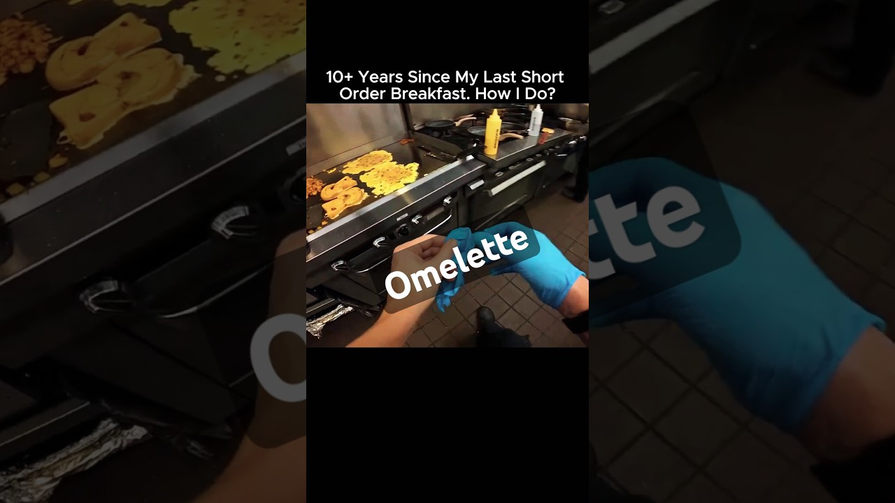 Breakfast Shift #breakfast #omelette #pov
