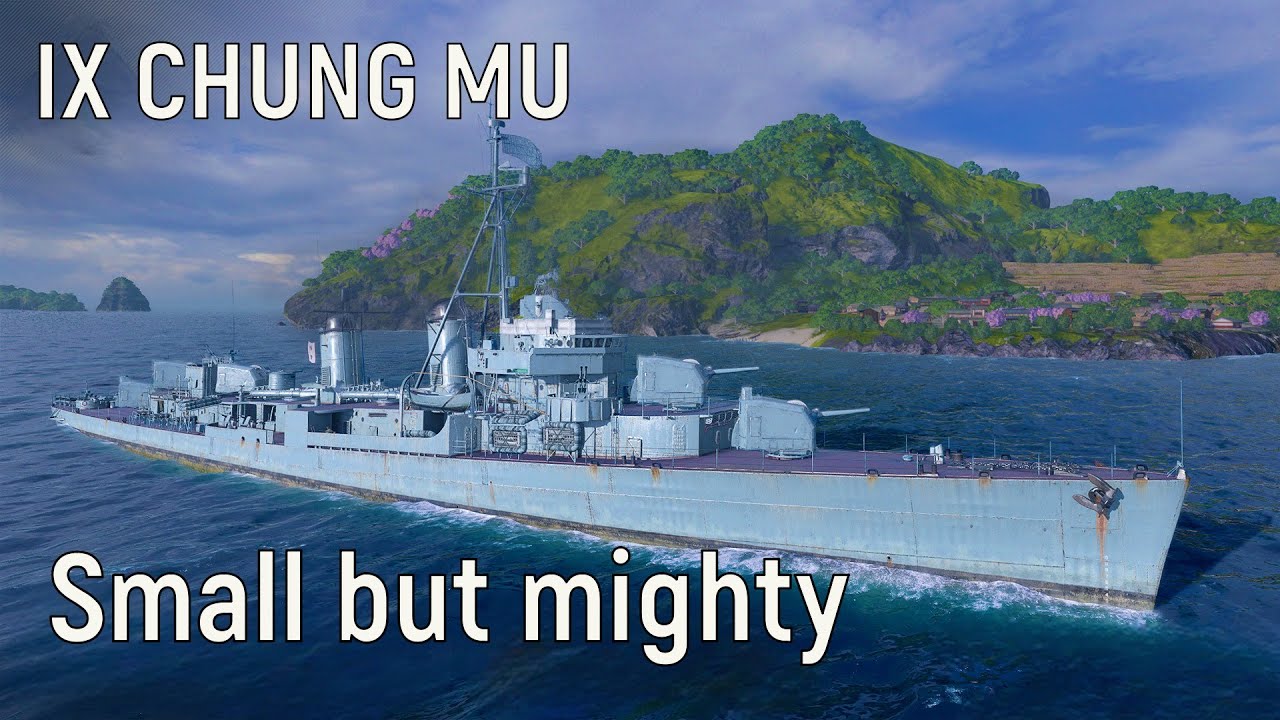 World of Warships - IX Chung Mu Replay small but mighty