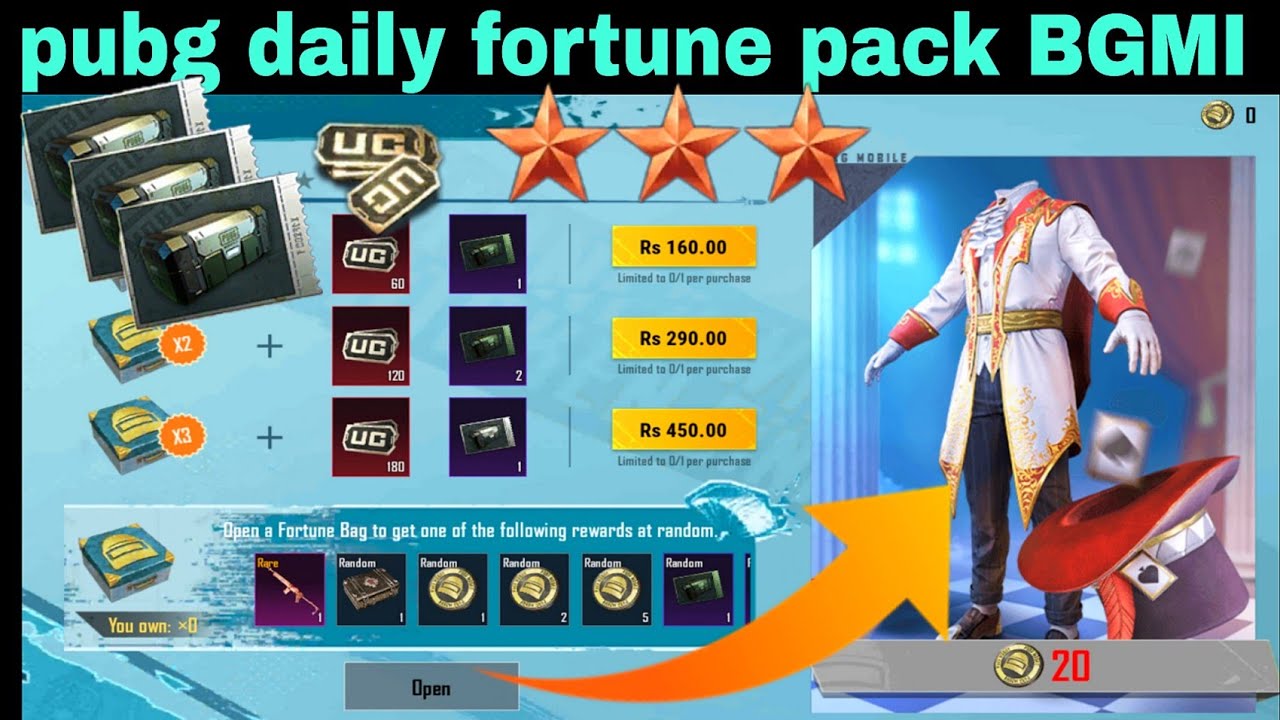 pubg daily fortune pack BGM