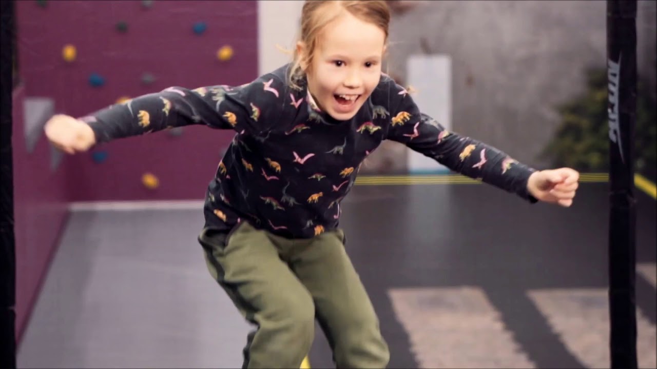 ValoJump with Super Stomp Interactive Trampoline Game - Supplied by Axtion Tech