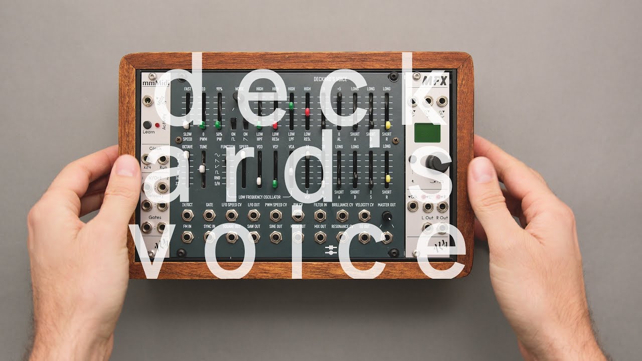 One Voice Track: Black Corporation Deckard's Voice. The Sound of the Yamaha CS80 in Your Eurorack!