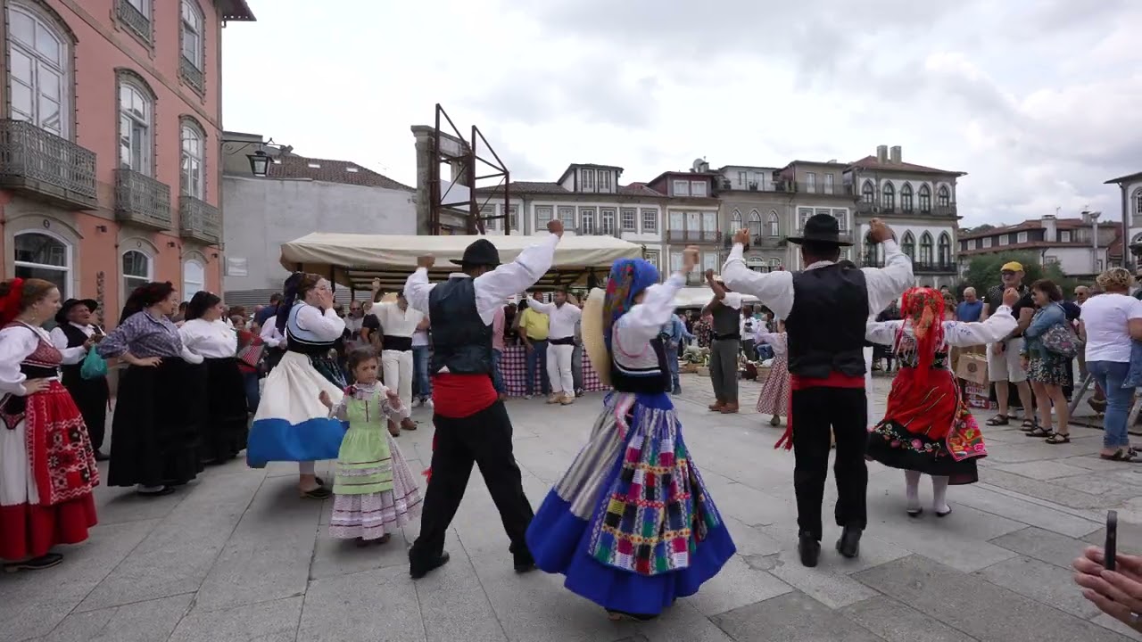 RANCHO FOLCLÓRICO DE CALHEIROS - FEIRÃO CULTURAL LARGO DE CAMÕES EM PONTE DE LIMA - 18 JUNHO 2023.