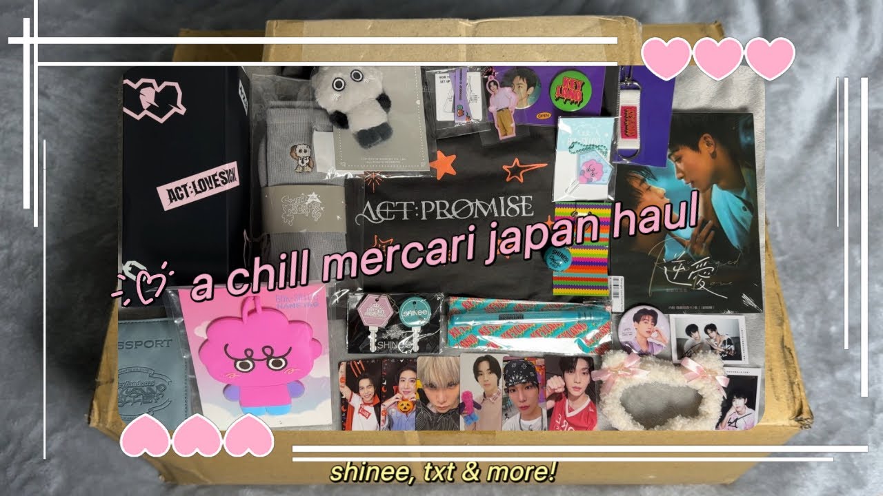 (В основном) перевозка Mercari Japan Haul с несколькими дополнительными посылками 💖