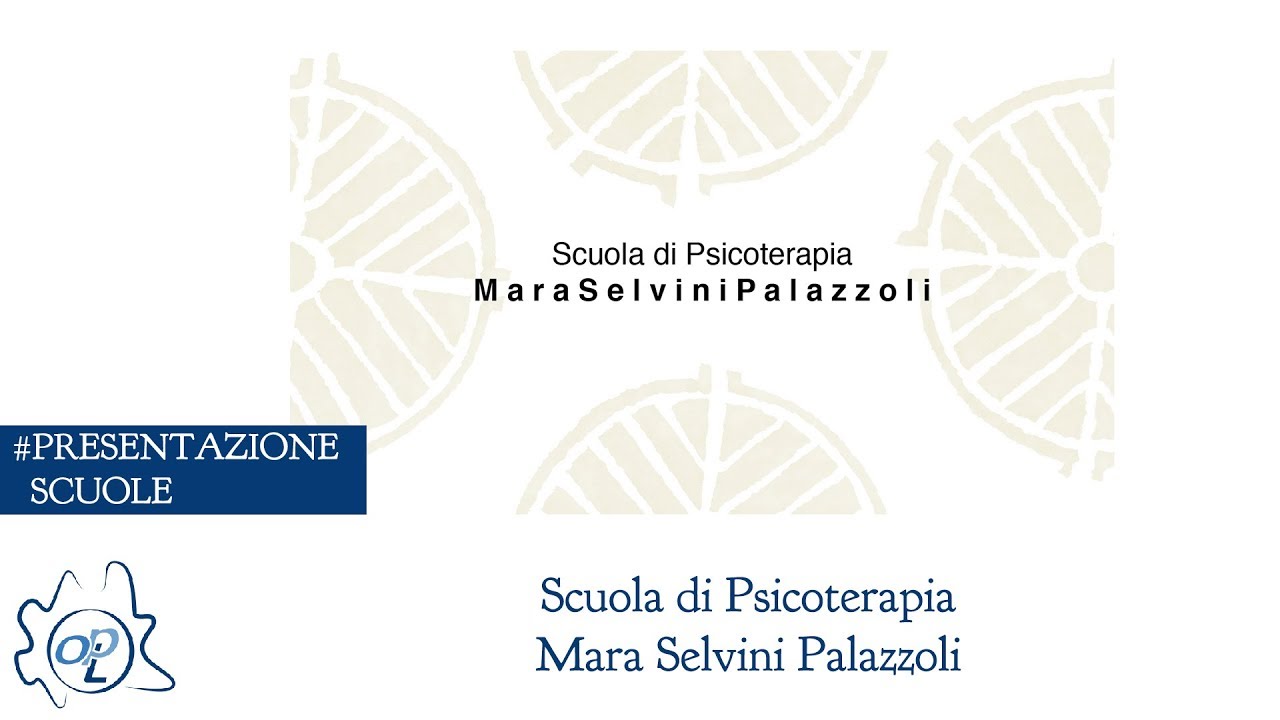 Presentazione della Scuola di Psicoterapia Mara Selvini Palazzoli