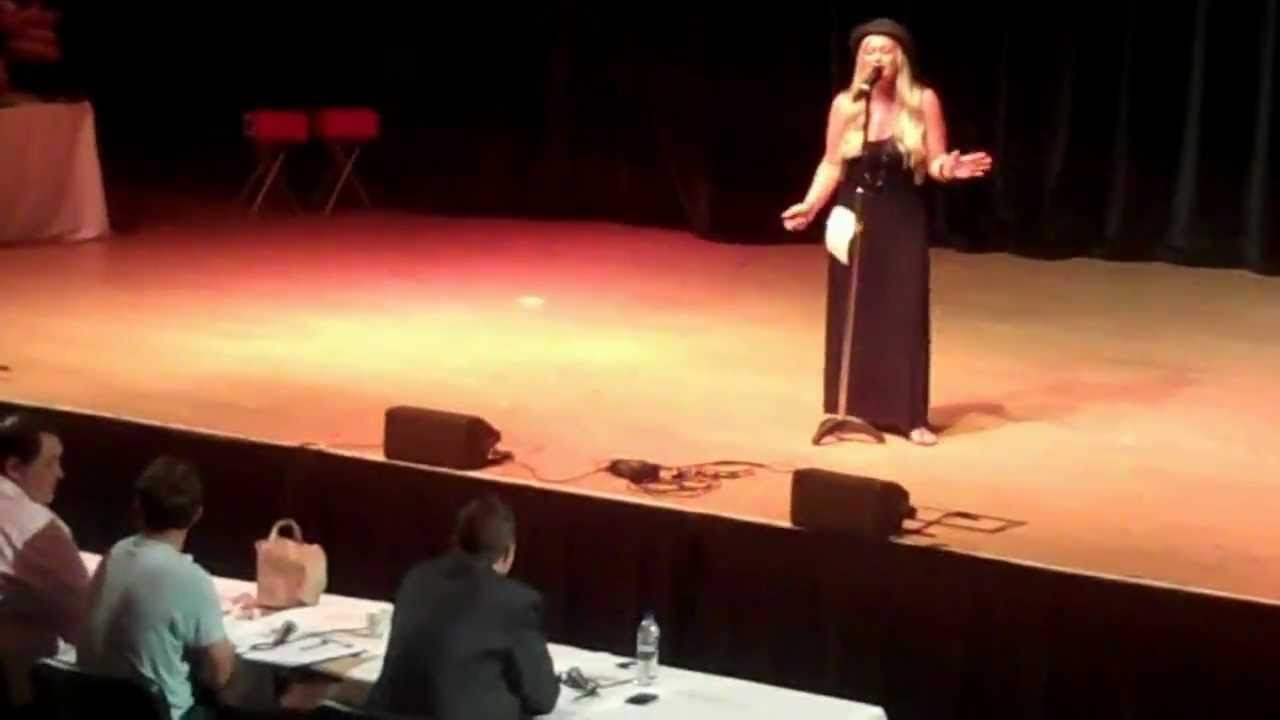 BILLIE DEE WILLIAMS at Stokes Top Talent Auditions 28.7.12
