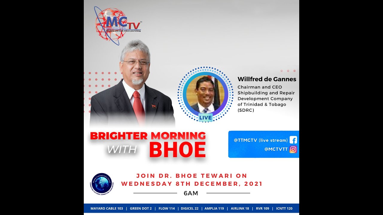 Interview w/Host (Dr.Bhoe Tewarie)
