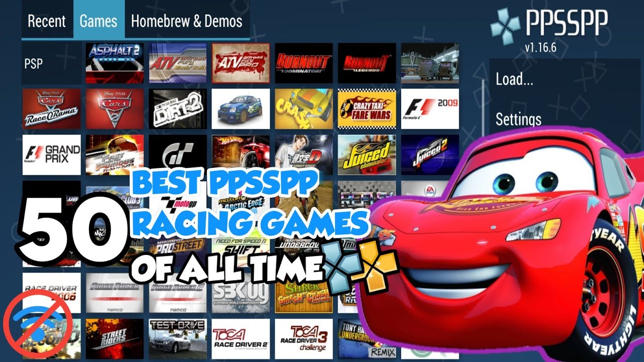 50 Best PPSSPP Racing Games Of All Time | PSP GAME EMULATOR ANDROID