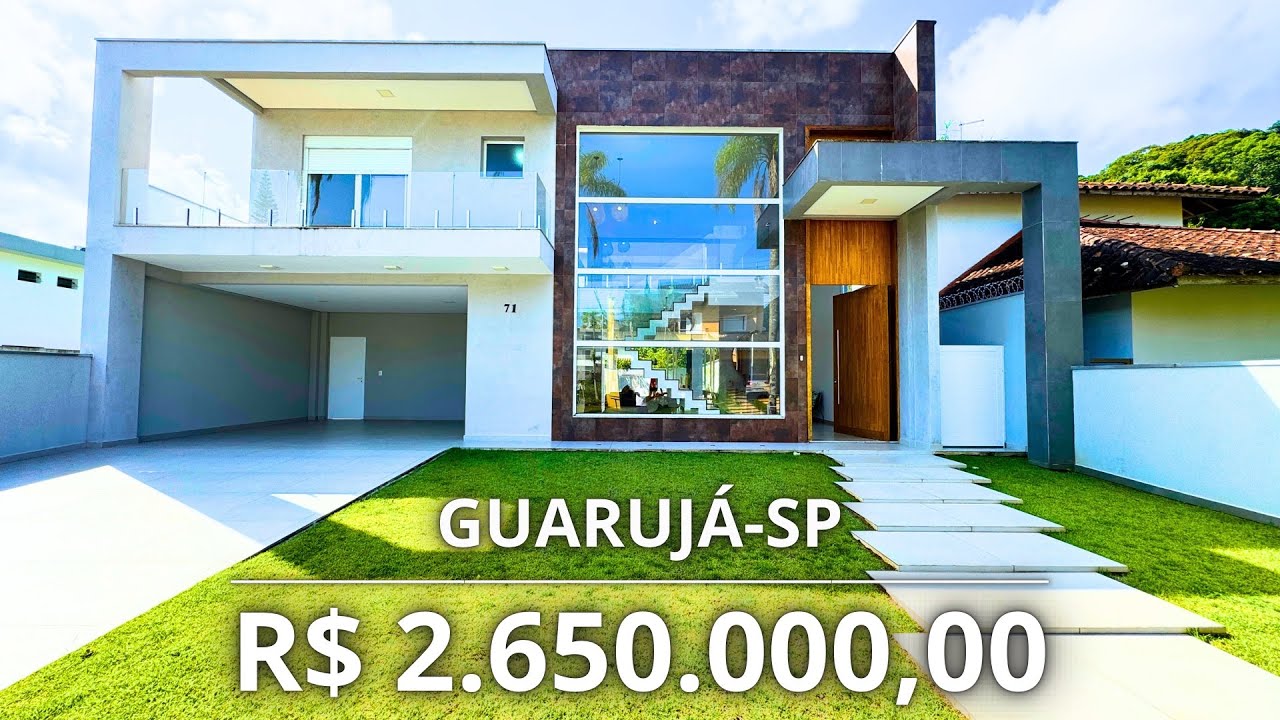 Продается дом в закрытом поселке Jardim Pernambuco II в Гуаруже-СП. НОМЕР: CA00221