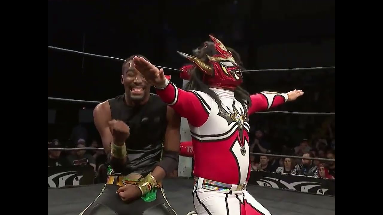 The Dawgs (Will Ferrara & Rhett Titus) Vs. Jushin Thunder Liger & Cheeseburger (ROH/NJPW 2018)