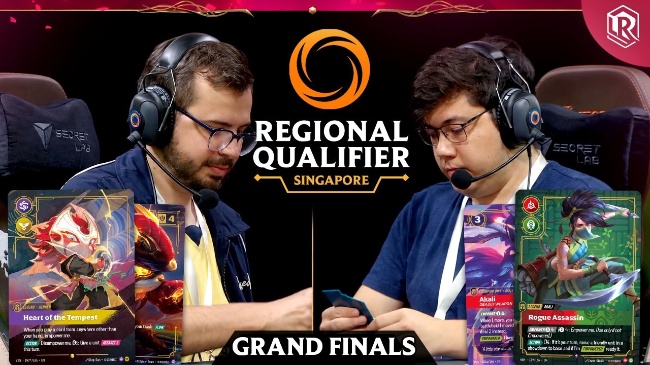 🏆 GRAND FINALS - Riftbound Regional Singapore - Akali vs Kennen
