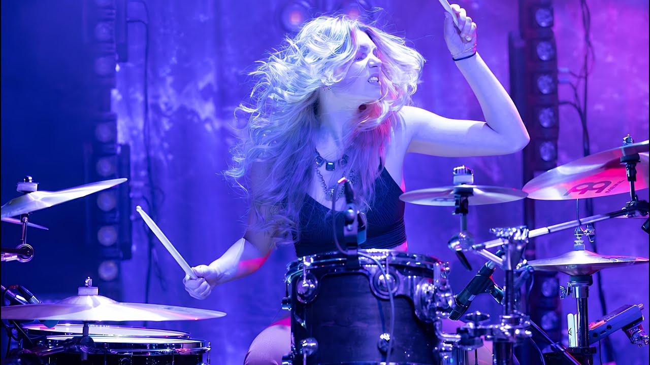Brooke C Drum Cam, Keep Away LIVE with Sully Erna at Mohegan Sun 4K